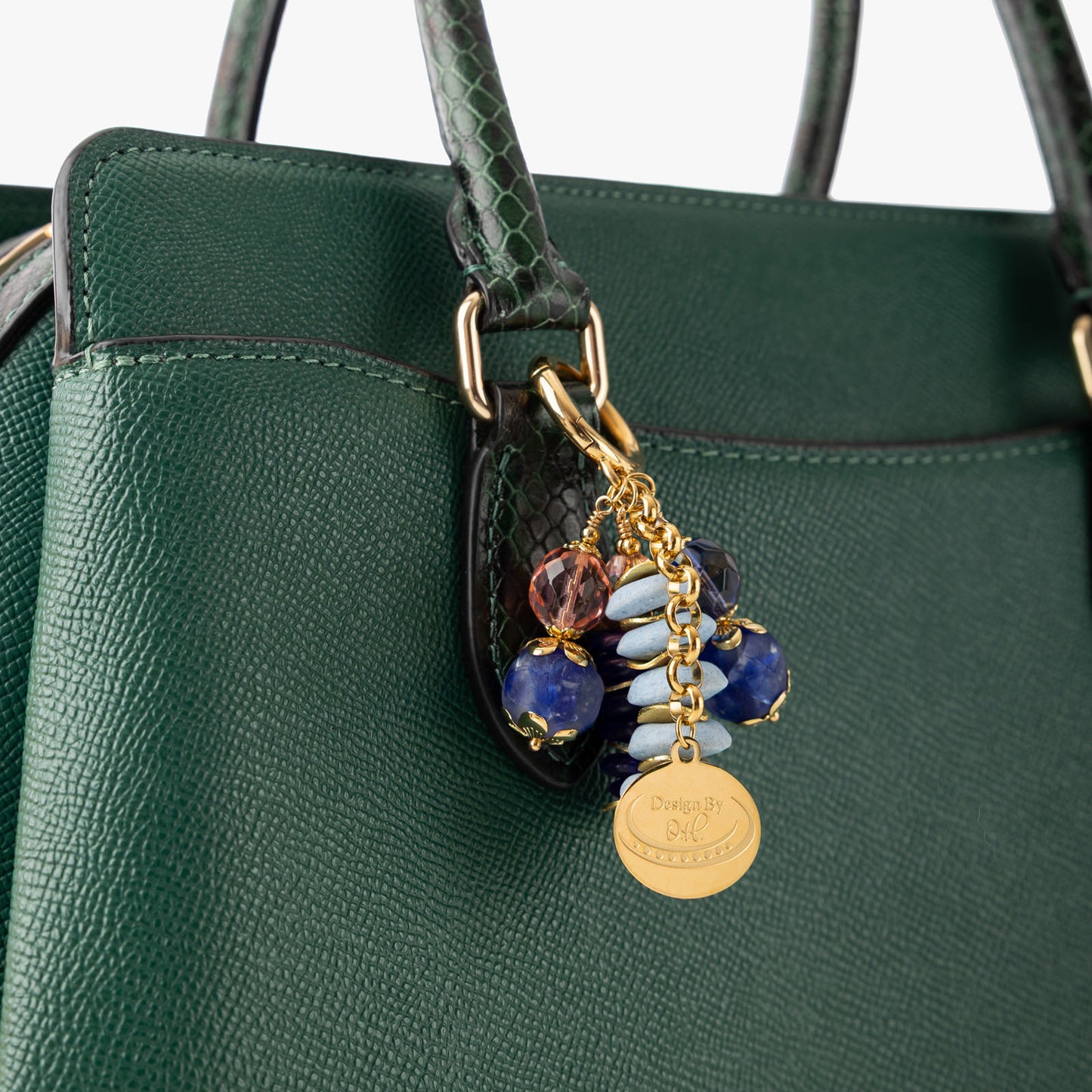 Adobea Bag Charm - Authenticity: Luxury Ghanaian Beadwork
