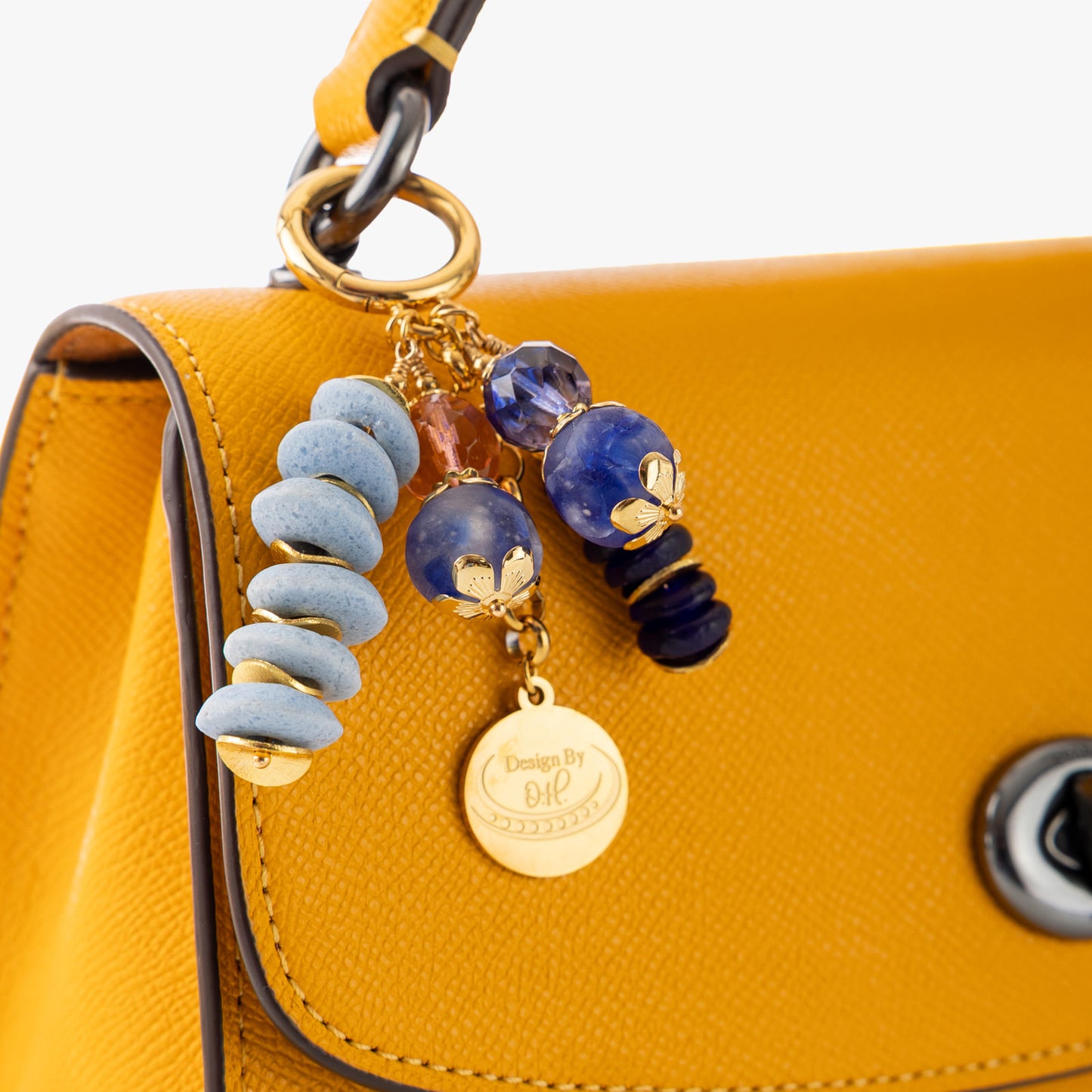 Adobea Bag Charm - Authenticity: Luxury Ghanaian Beadwork