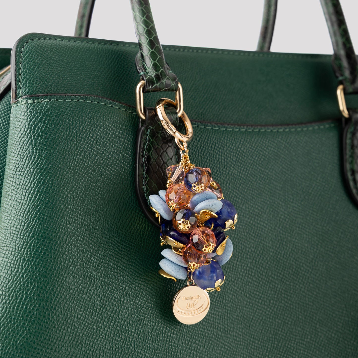 Adobea Bag Charm - Authenticity: Luxury Ghanaian Beadwork