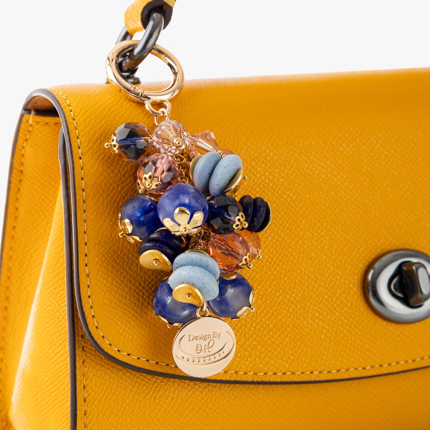 Adobea Bag Charm - Authenticity: Luxury Ghanaian Beadwork