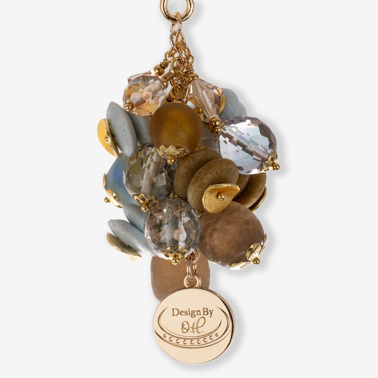 Osaebea Bag Charm - Contentment: Handmade African Luxury